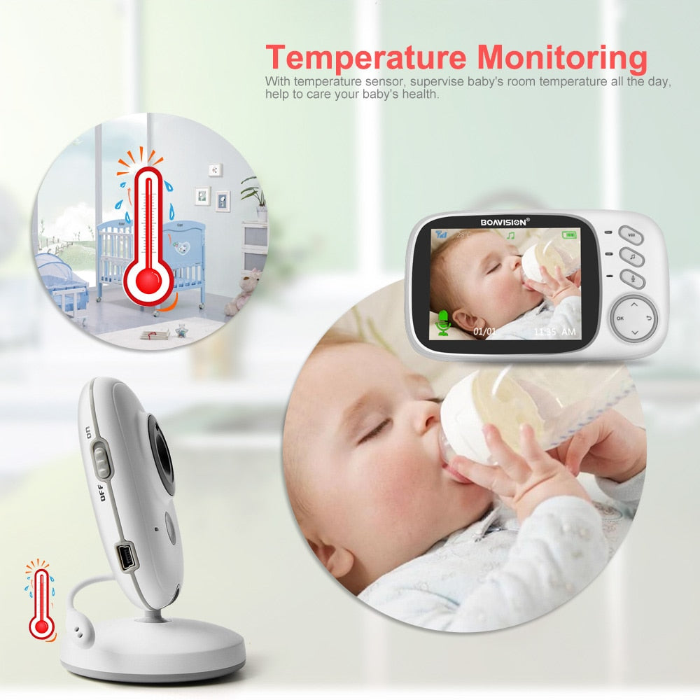 VB603 Video Baby Monitor With 3.2 Inch
