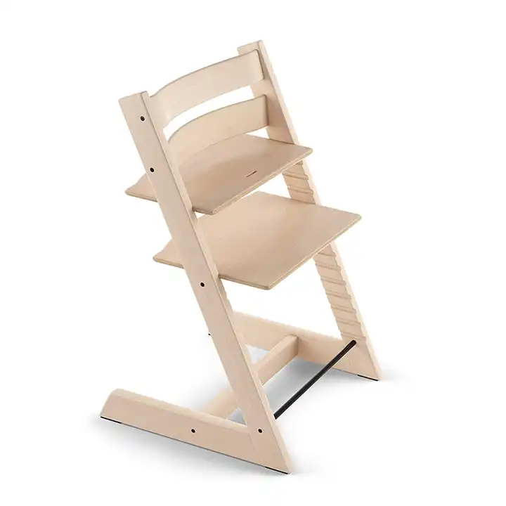 Wooden Tripp Trapp Adjustable High Chair for Babies Toddlers and Kids